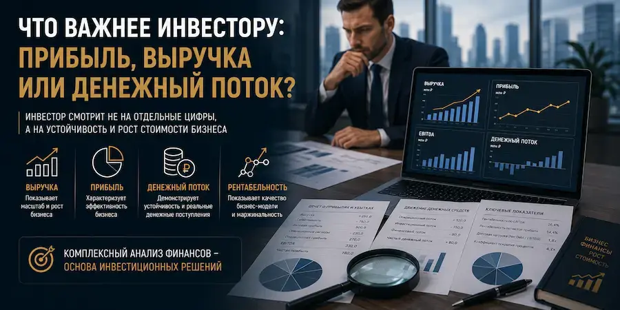 Прибыль выручка или денежный поток: что важнее