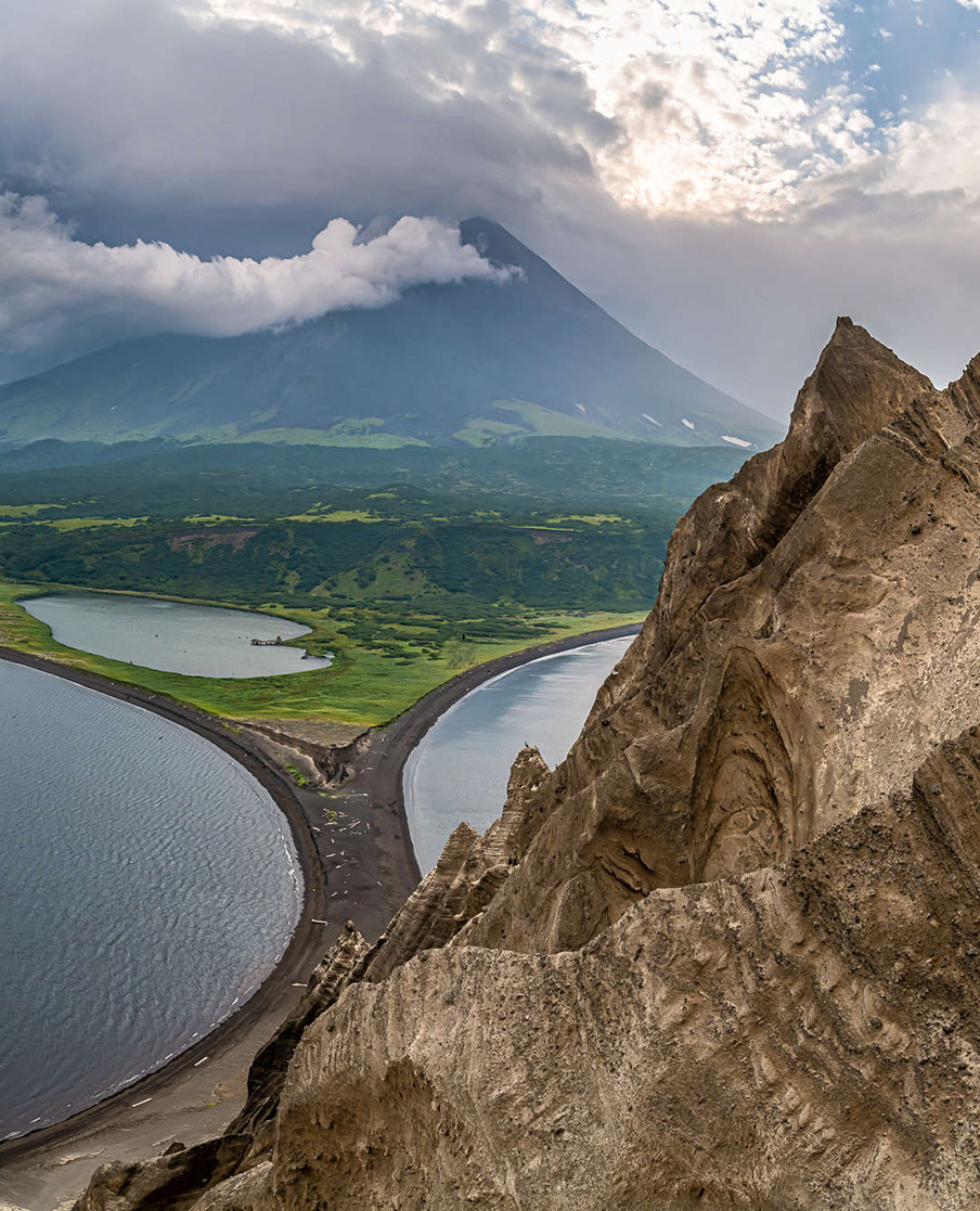пейзажи северных курильских островов 