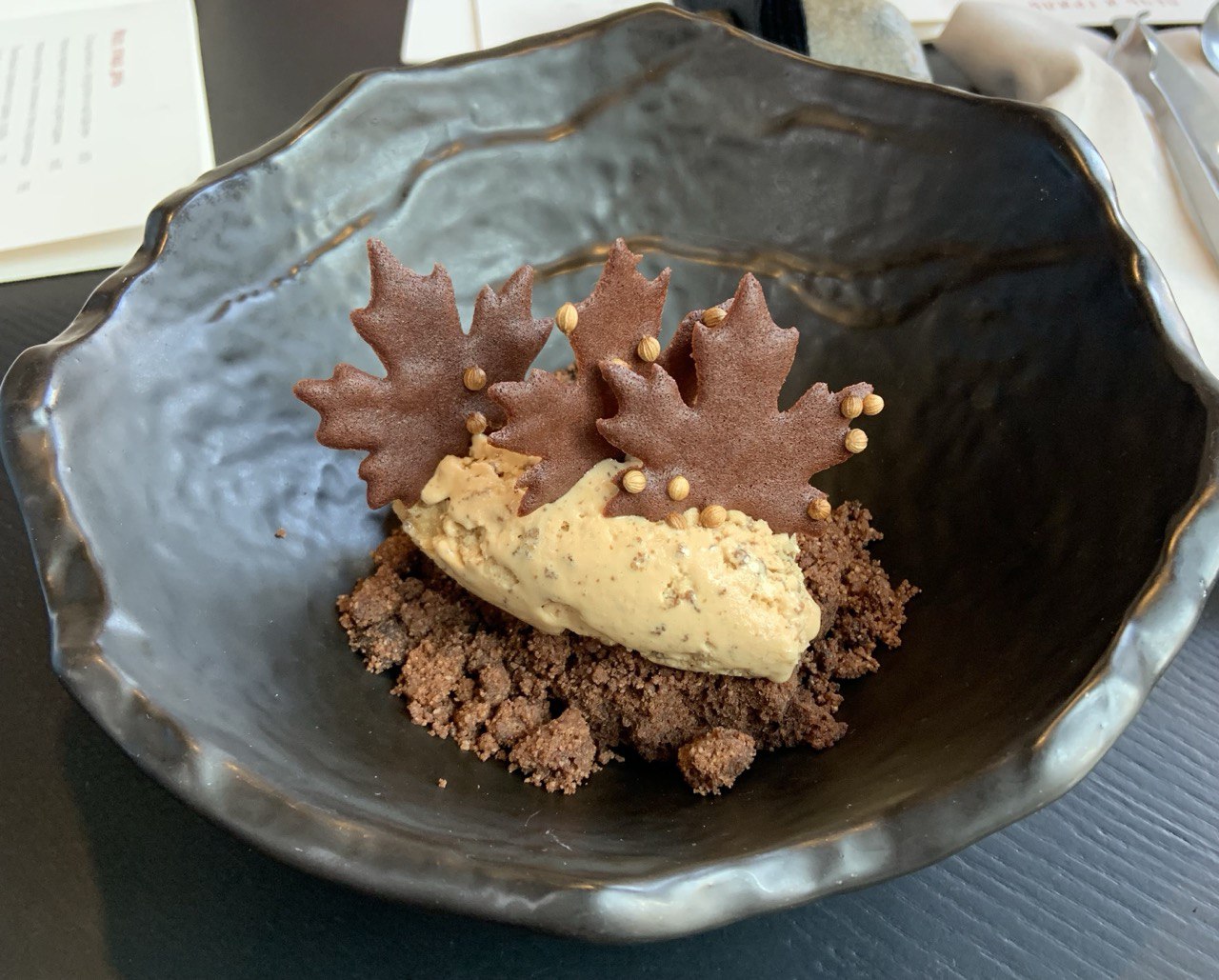 Десерт в ресторане Балт