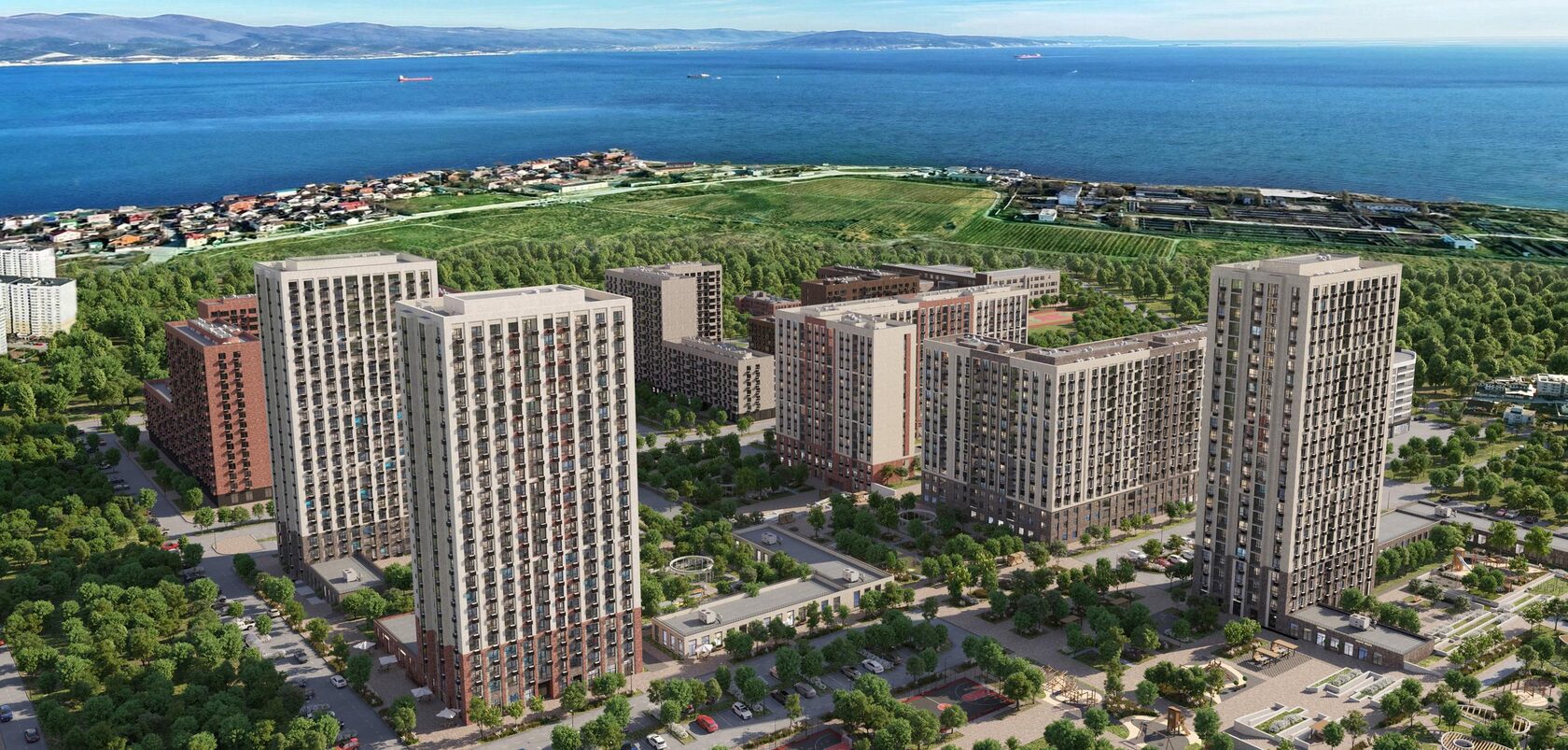 Жилой модуль в Новороссийске веранда