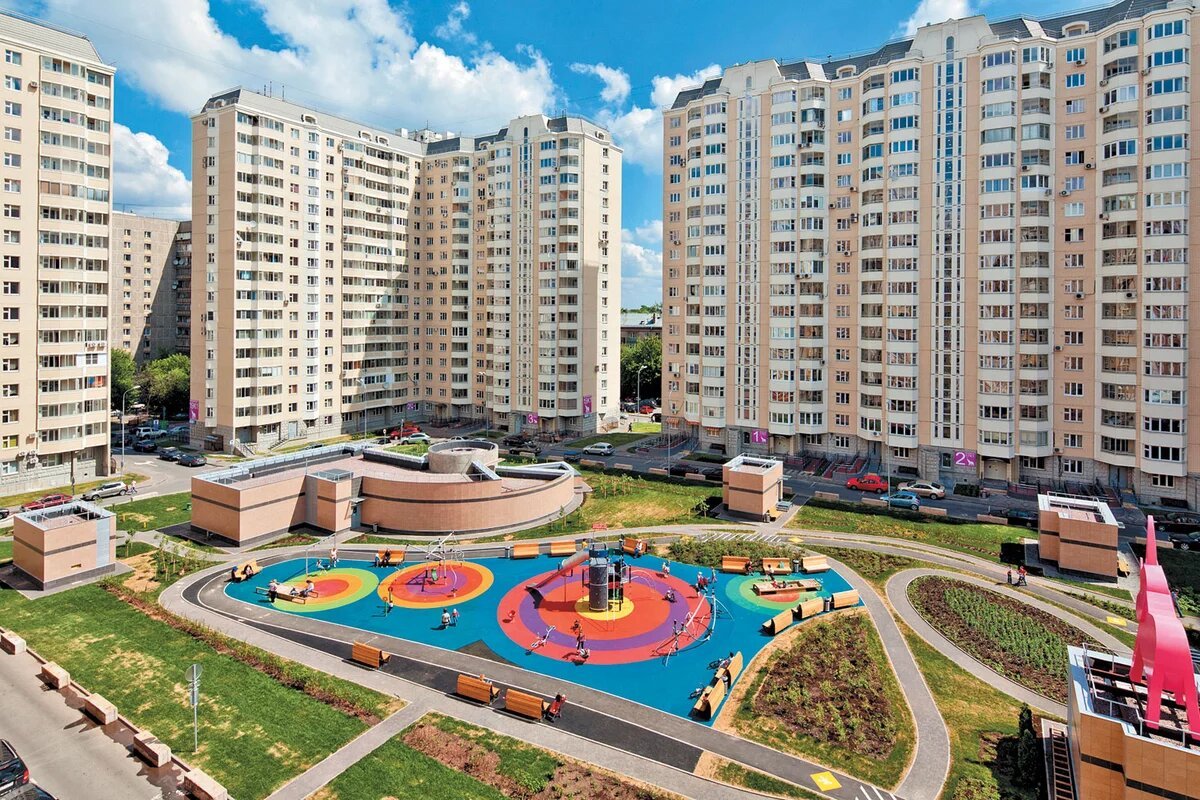 фото жилых домов москвы