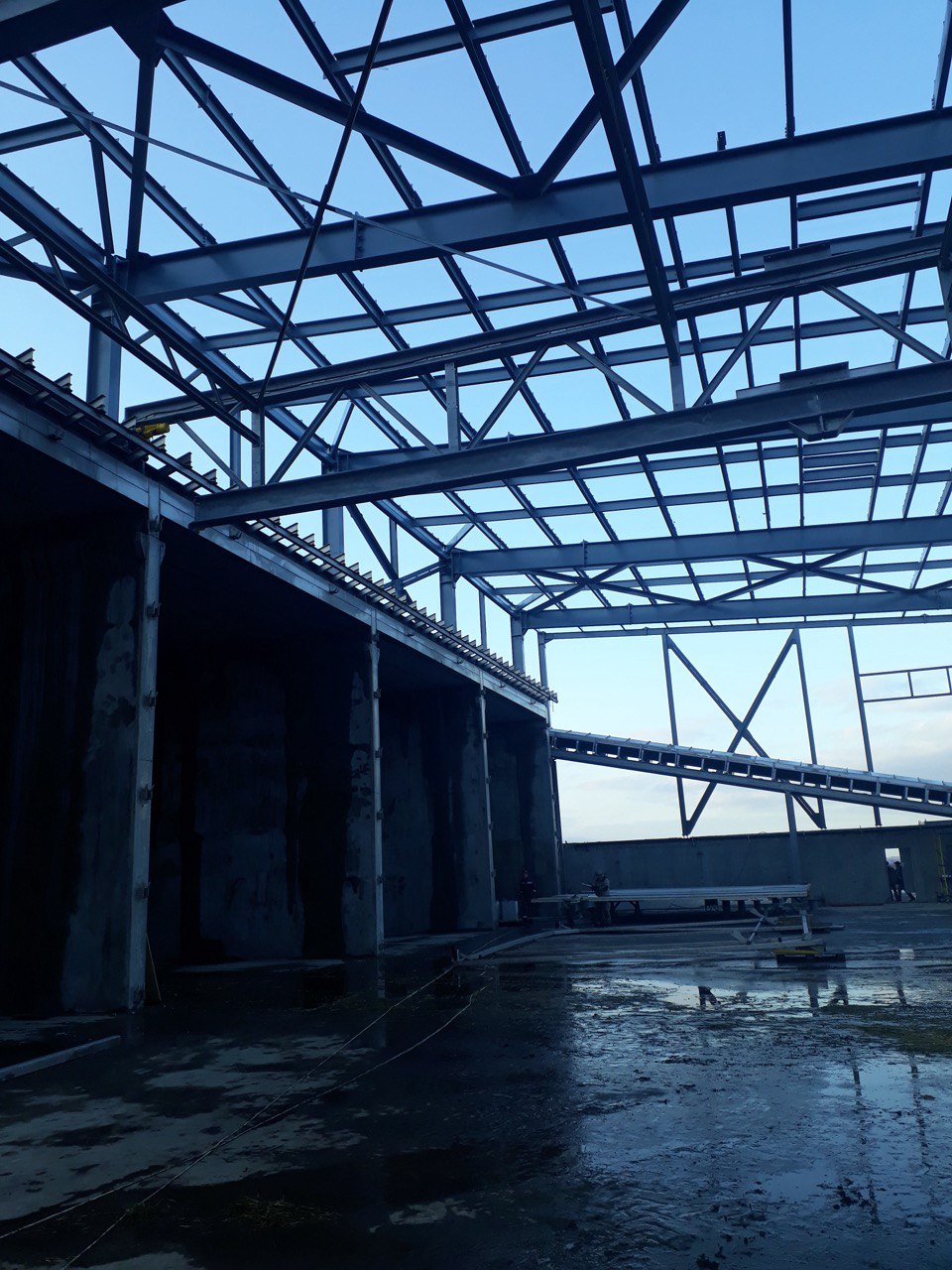 Строительство производственных корпусов. Производство металлопроката