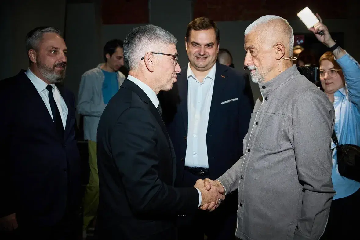Алексей Фурсин на открытии Театра на Ордынке