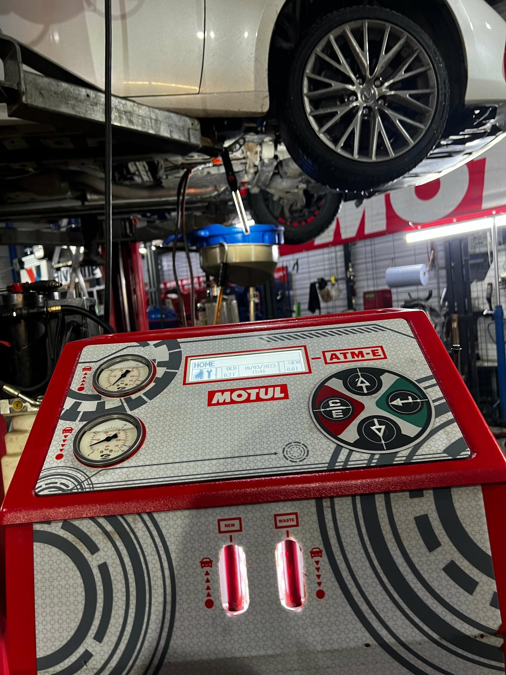 Установка Motul Evo для АКПП Aisin