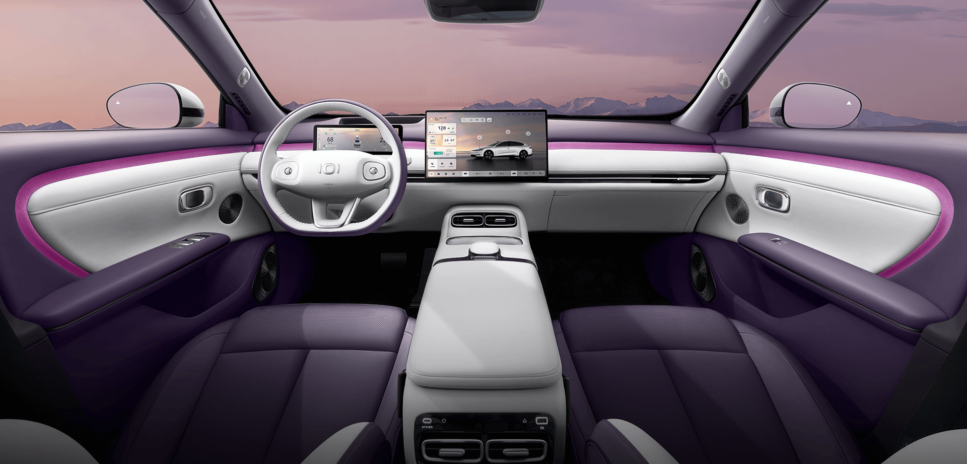 Салон Changan Qiyuan A06