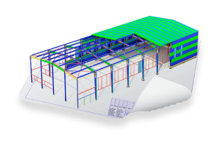 Здания на металлокаркасе под ключ