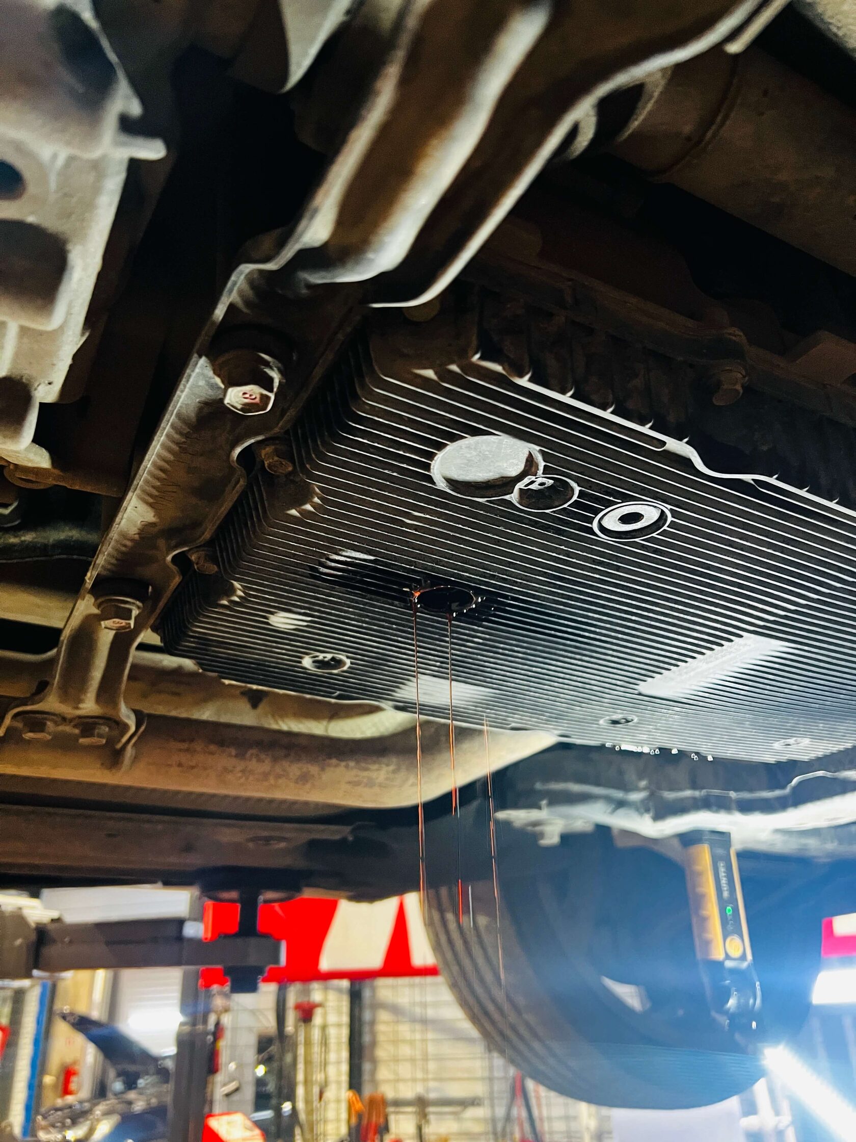 Слив масла из АКПП