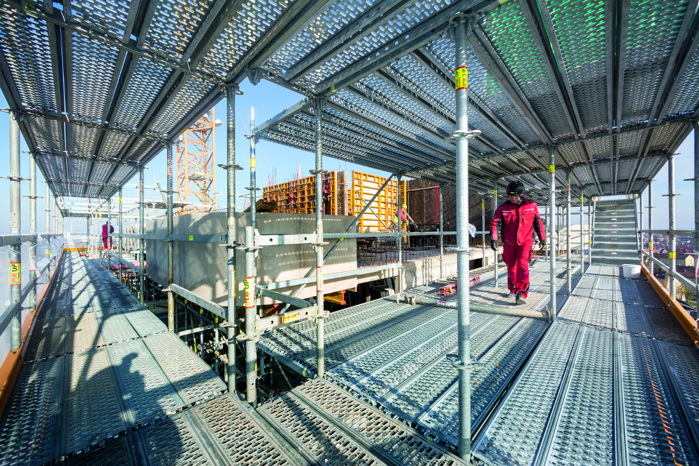 План эвакуации и система спасения на высоте (ПСЭР)