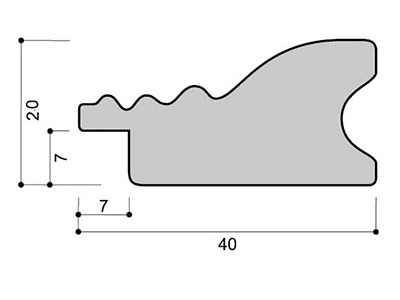 срез акварель