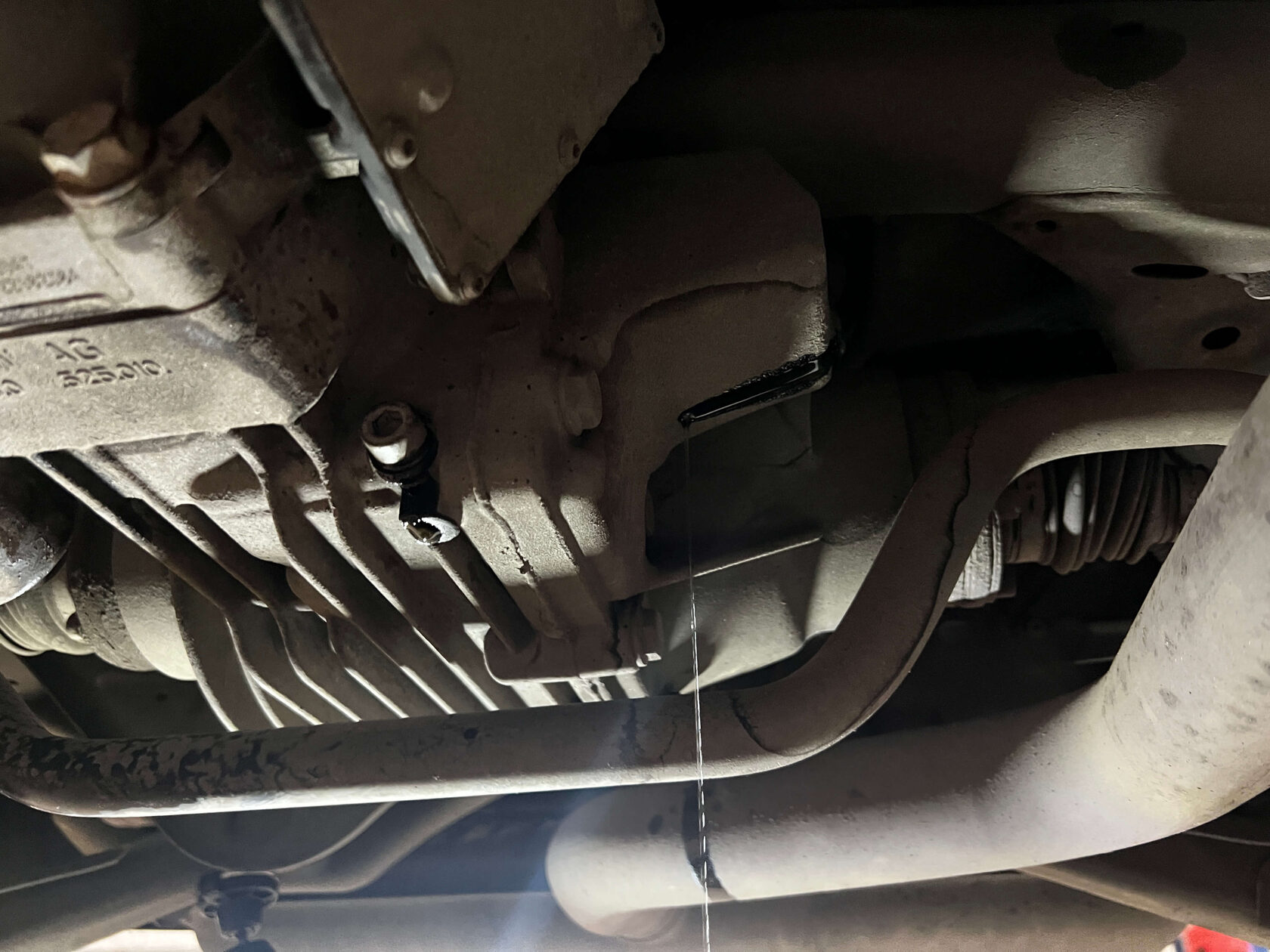 Выставление уровня масла в Haldex