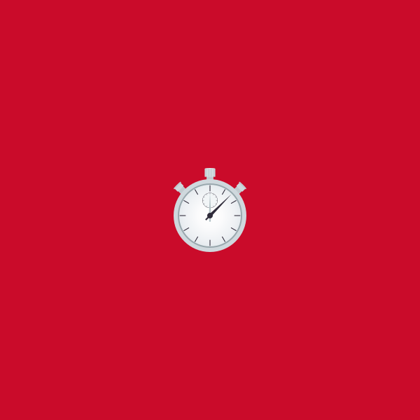 Being In A Hurry