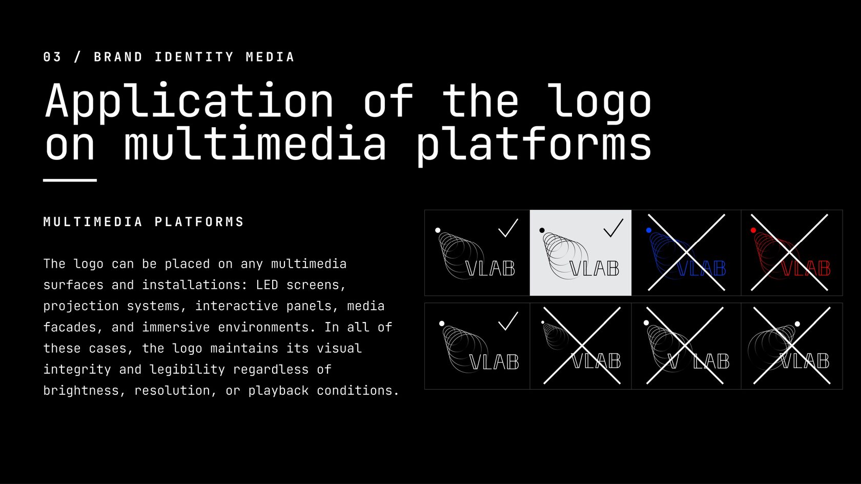 VLAB Brand
  Guidelines — p. 7