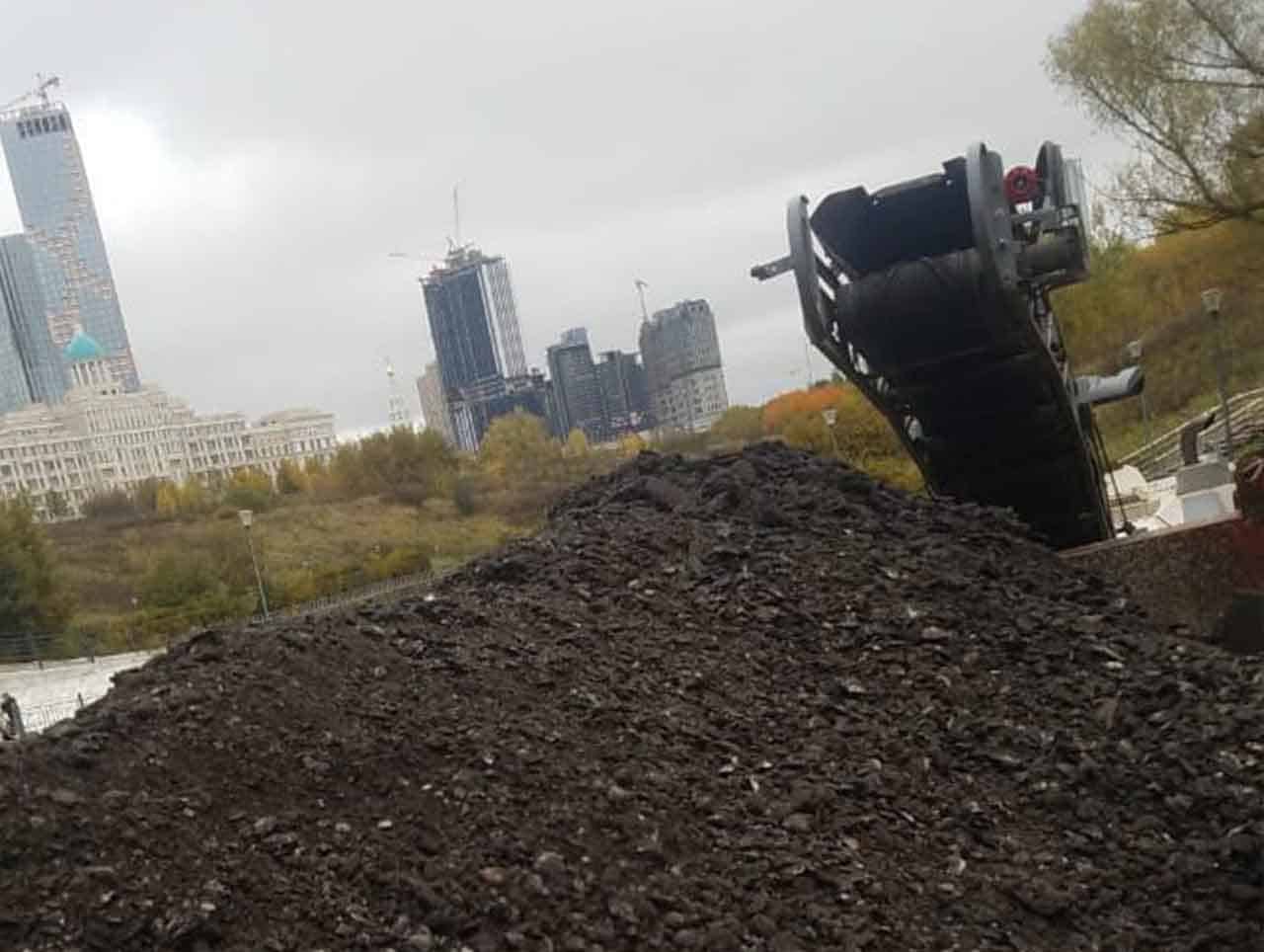Контейнер для вывоза скола асфальта