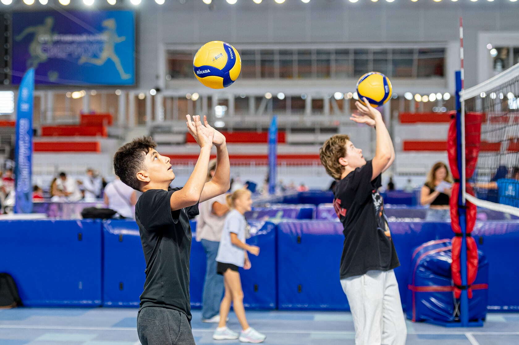 Вид спорта будущего. Дети спортсмены.