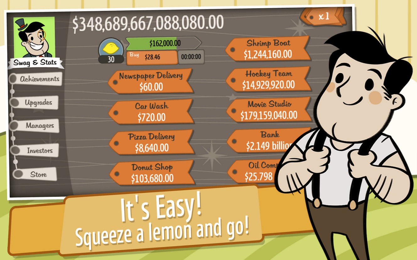 Game preview for AdVenture Capitalist