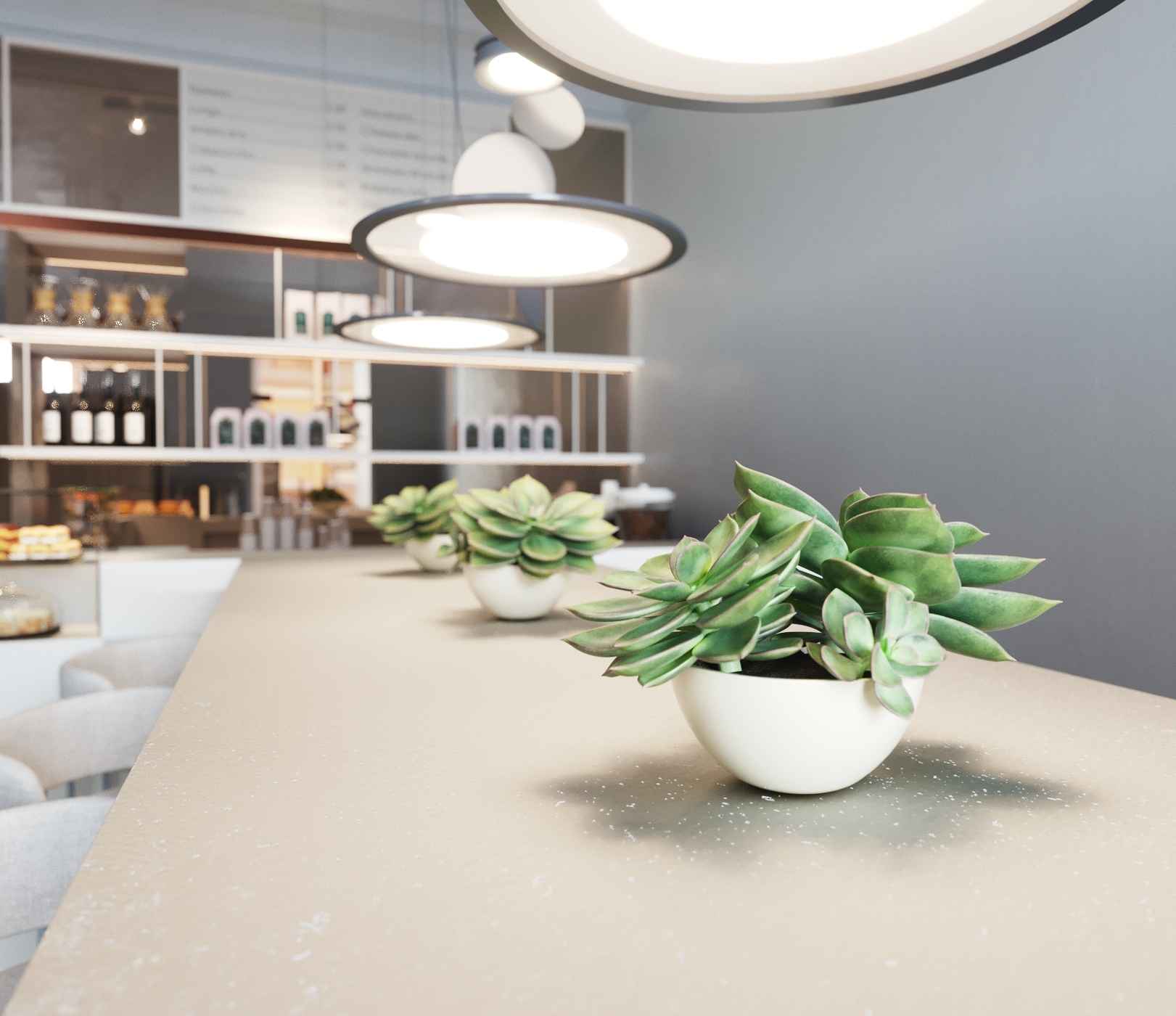 Commercial. Interior design atelier