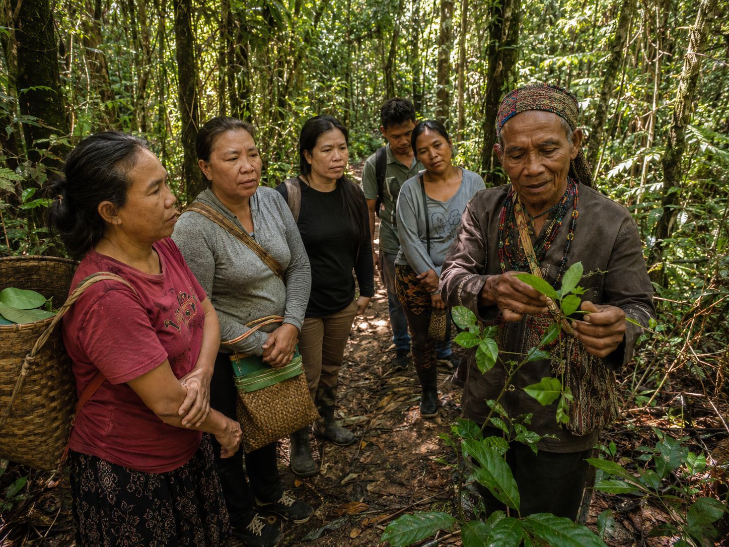 Hubungan masyarakat Dayak dengan hutan Kalimantan