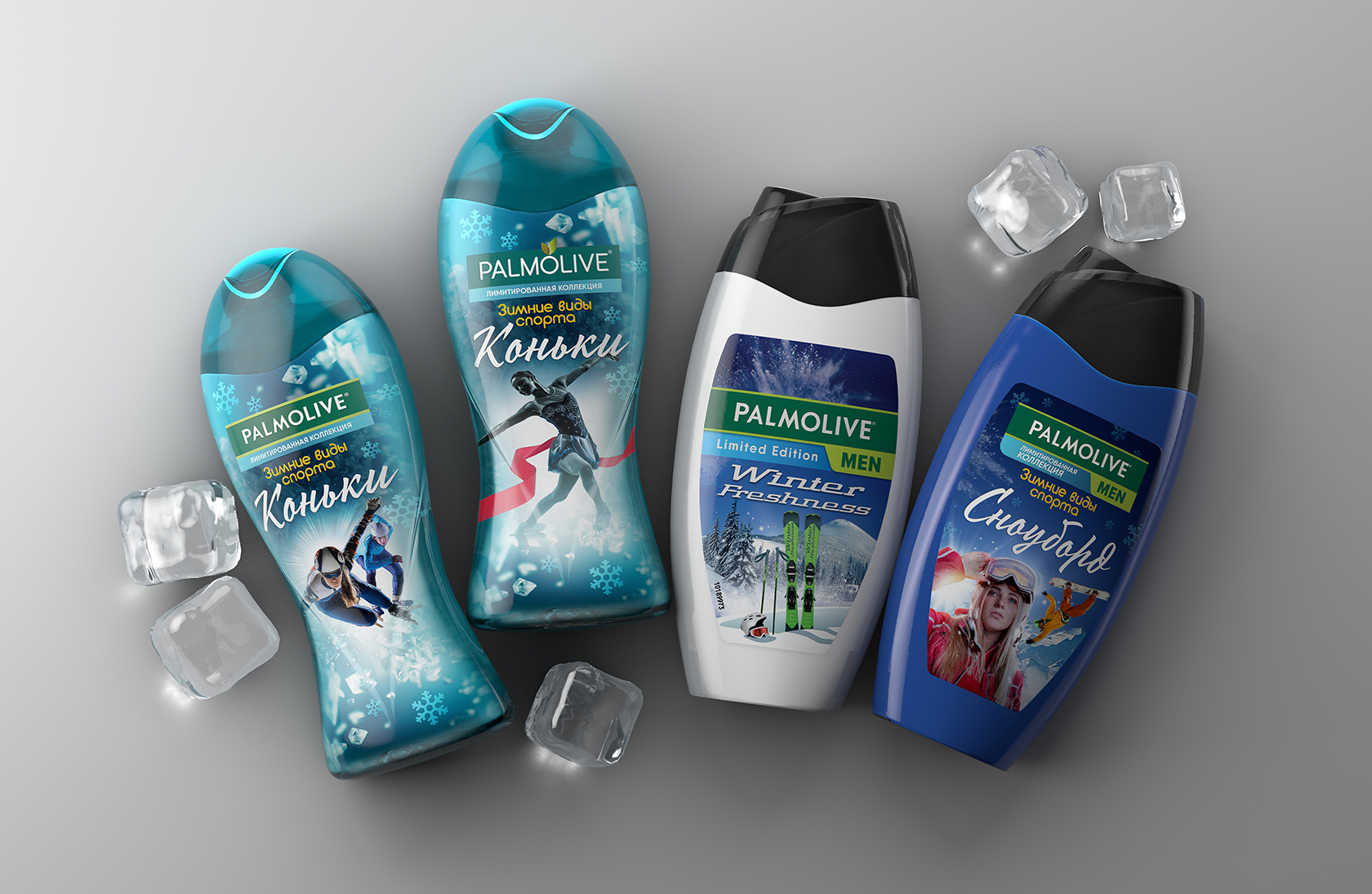 Гели для душа Palmolive и Palmolive Men