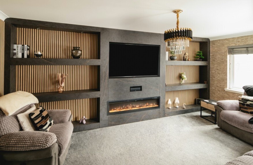 дектон для обилцовки камина