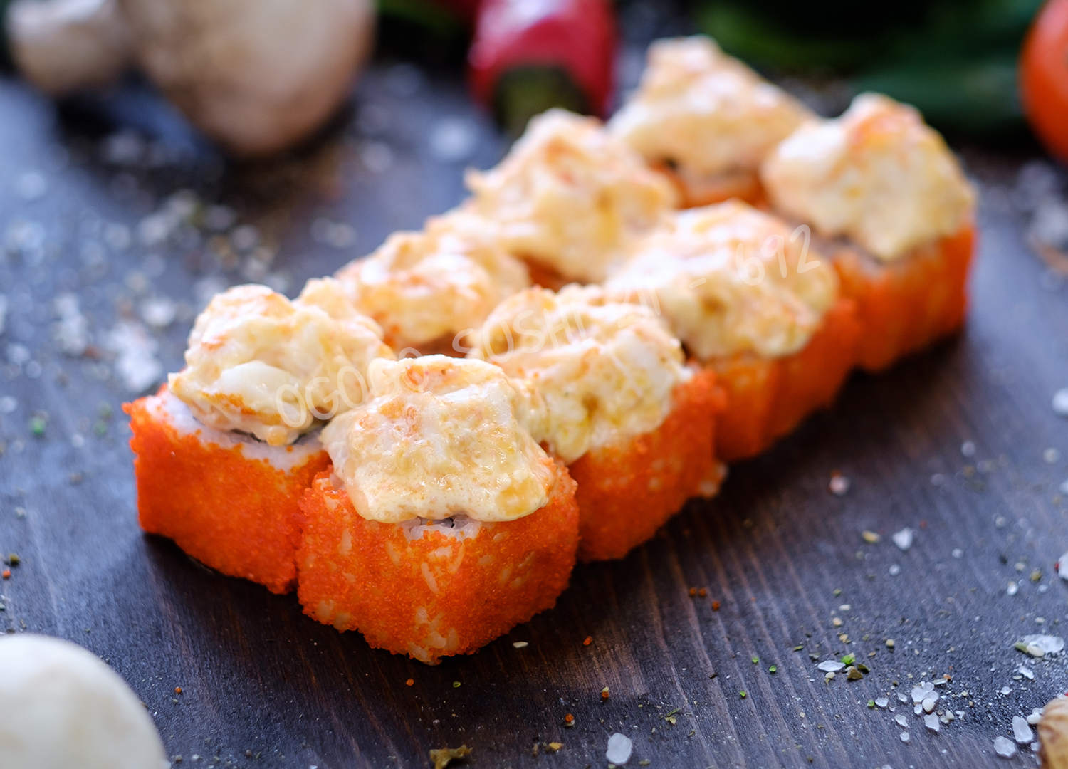 Рецепт суши запеченные с красной рыбой фото 25
