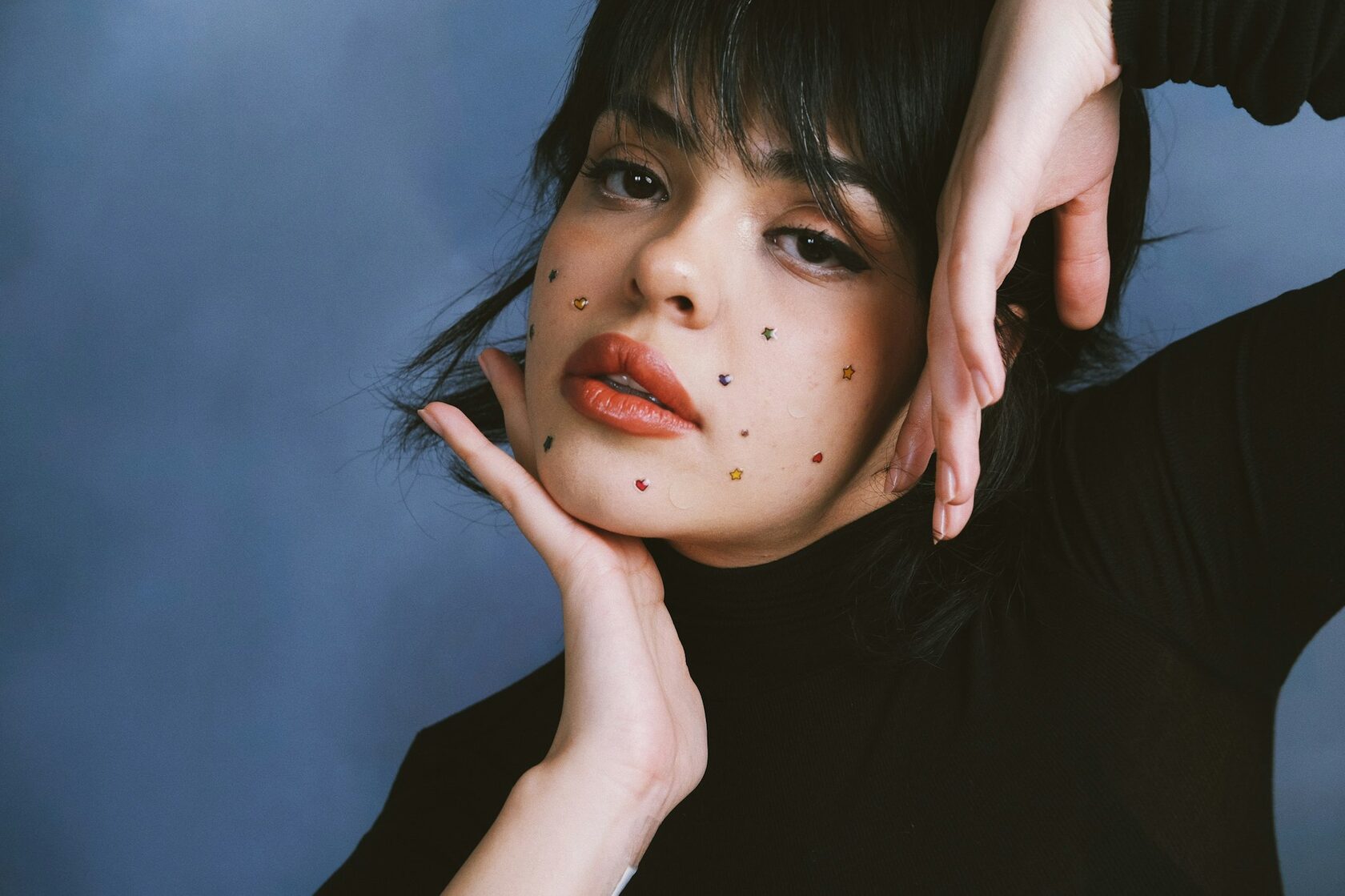 Glam makeup