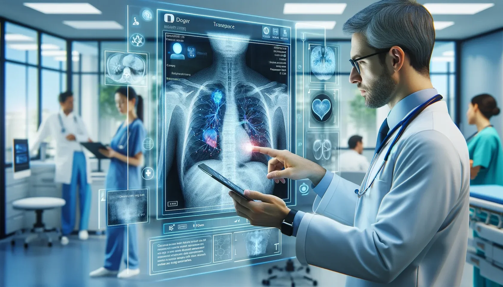 Спикер на сцене