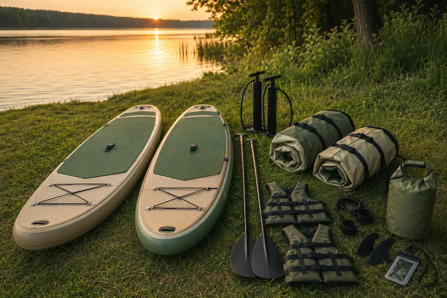 Полные комплекты SUP в аренду
