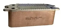 Теплообменник ГВС Vaillant TurboTEC, Protherm Гепард, 30 пл., АНАЛОГ