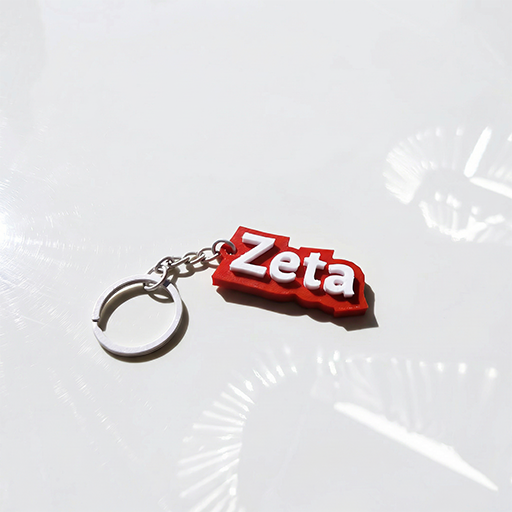 Brendirani suvenirski privjesak sa natpisom Zeta (Crna Gora)