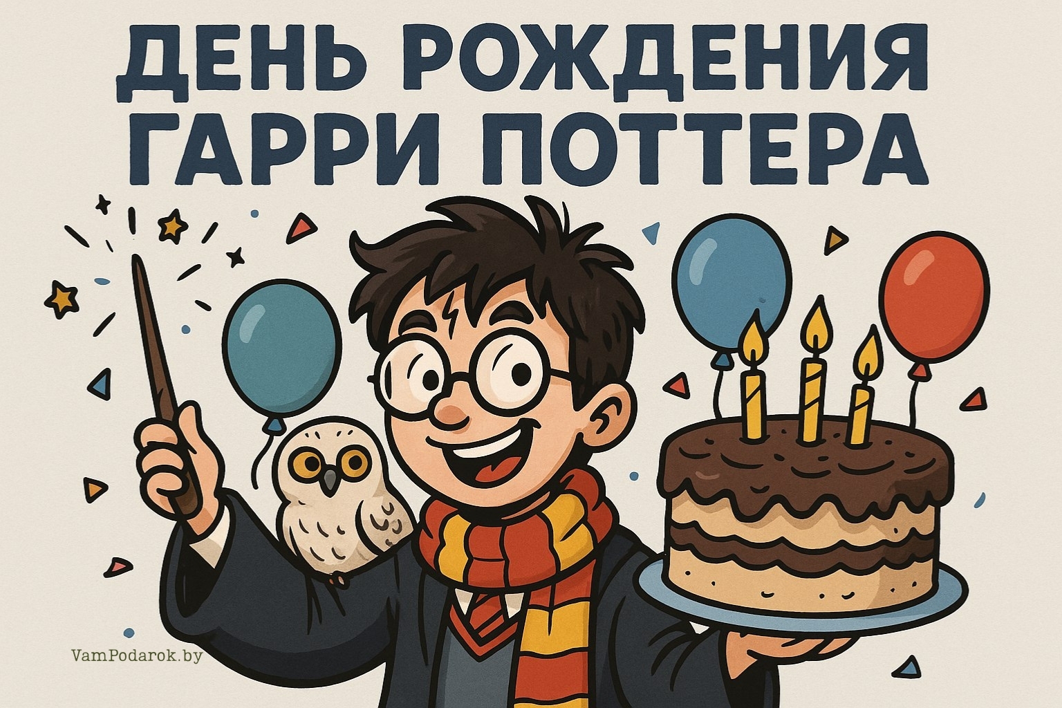 День рождения Гарри Поттера – картинка