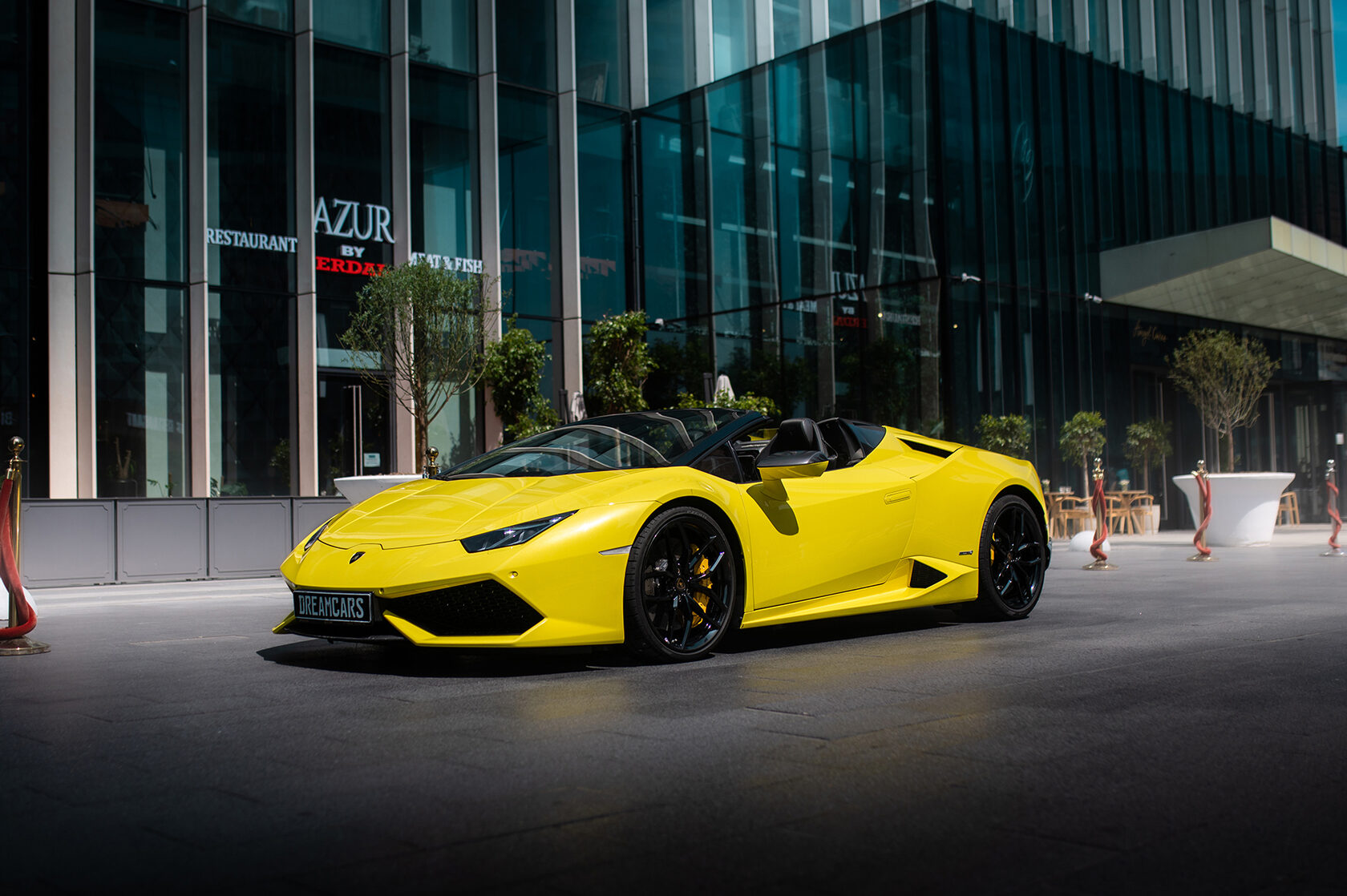 Аренда Lamborghini Huracán синий с водителем в Москве, цена от р/ч