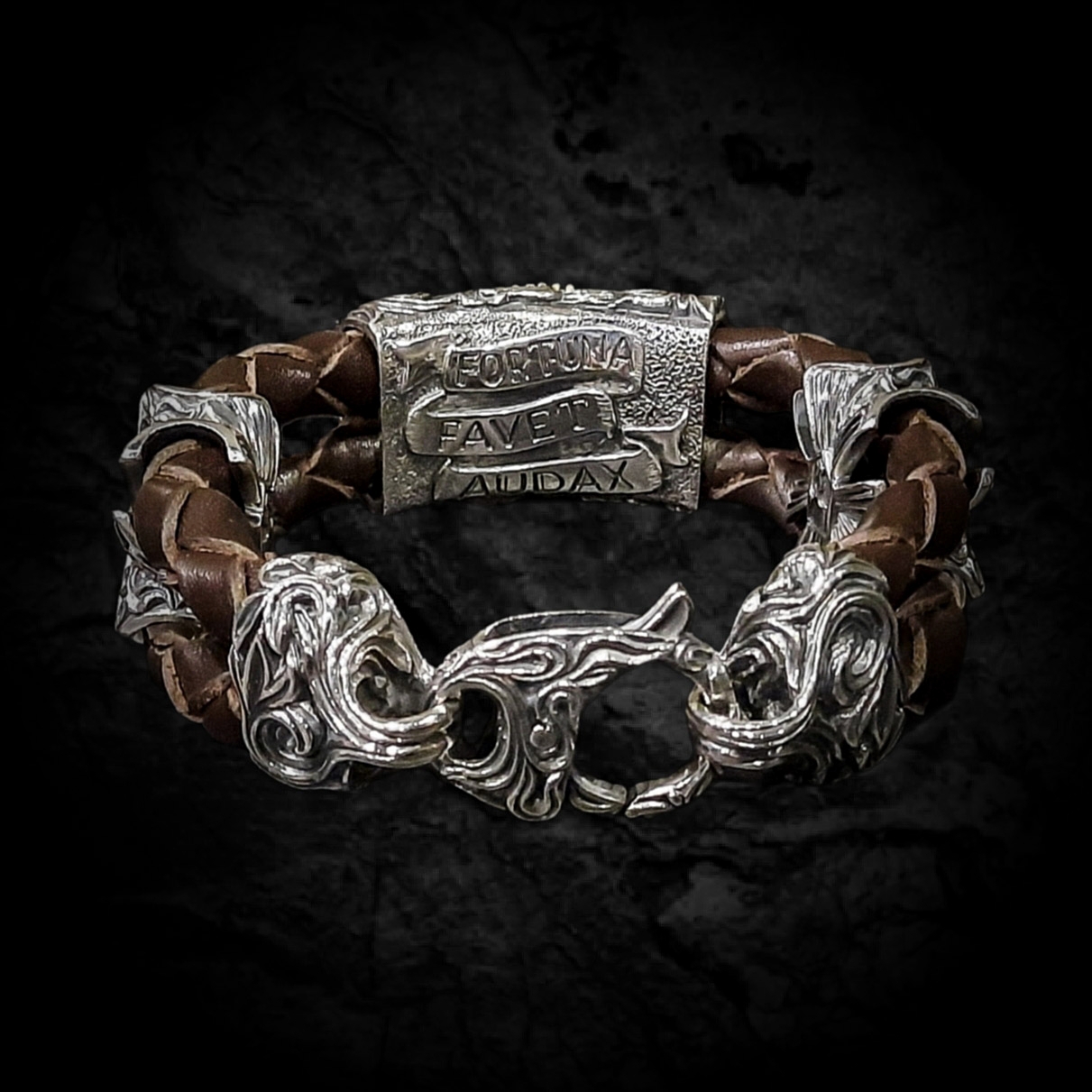 массивный мужской браслет, мужской массивный браслет на руку, серебряный браслет мужской массивный