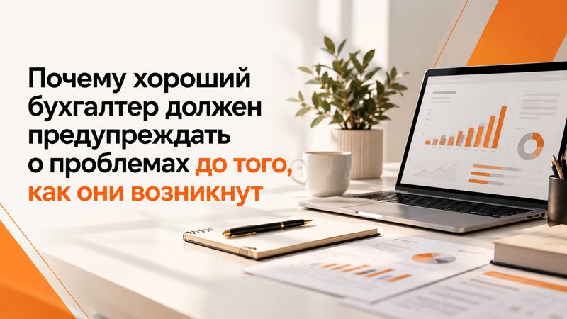 Почему хороший бухгалтер должен предупреждать о проблемах до того, как они возникнут