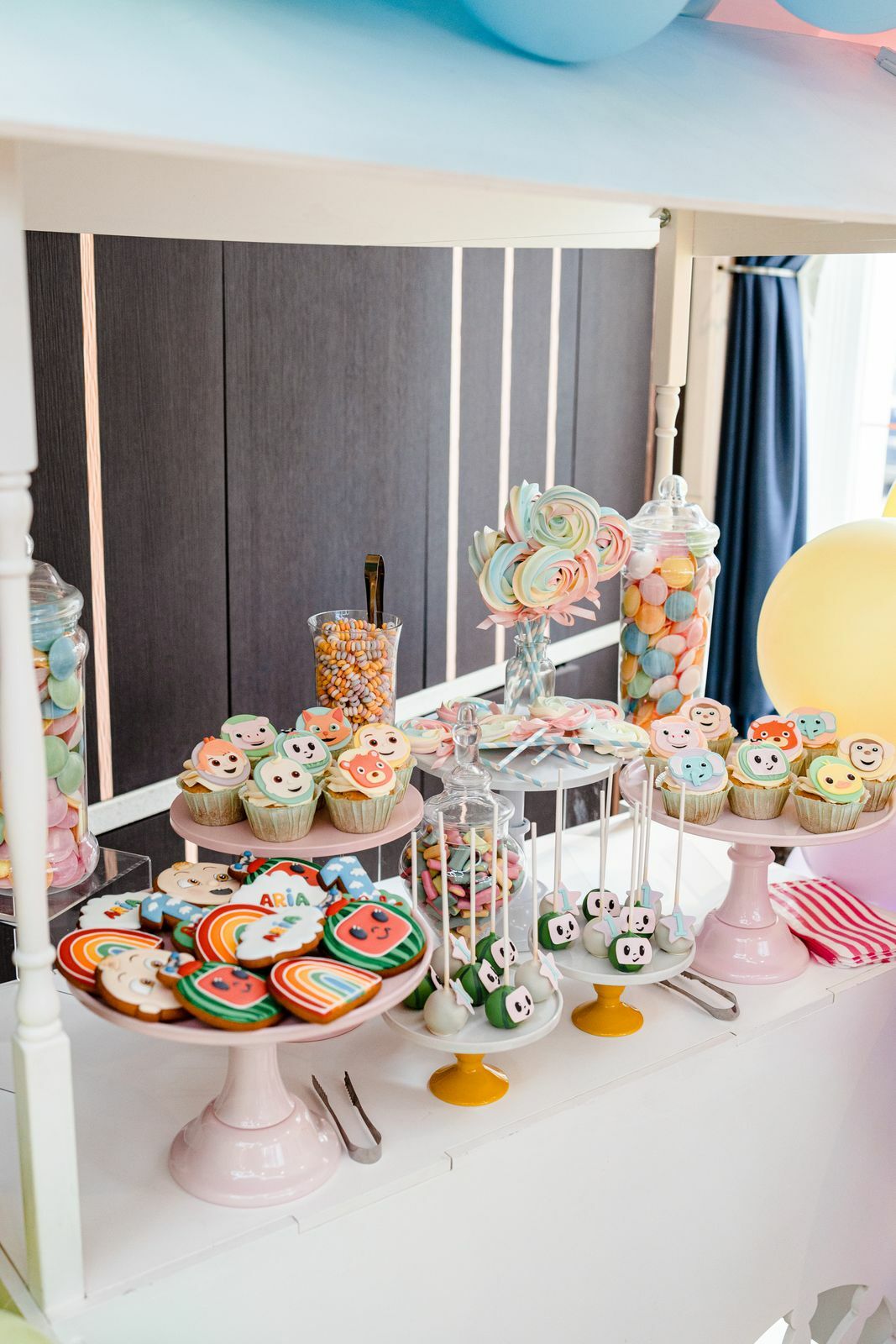 Cocomelon Candy Theme Birthday Party