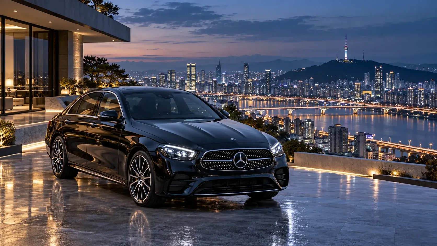 Mercedes-Benz E-Class, подбор автомобилей из Южной Кореи