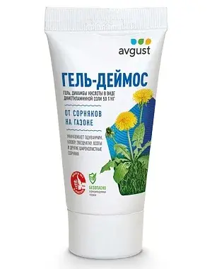 Деймос гель от сорняков на газоне