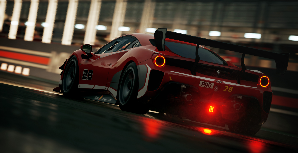 Демонстрация графики и ее детализации в симуляторе 