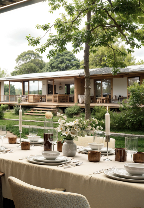 Современные террасы, патио и автонавесы, которые идеально вписываются в общий ландшафтный дизайн вашего загородного дома