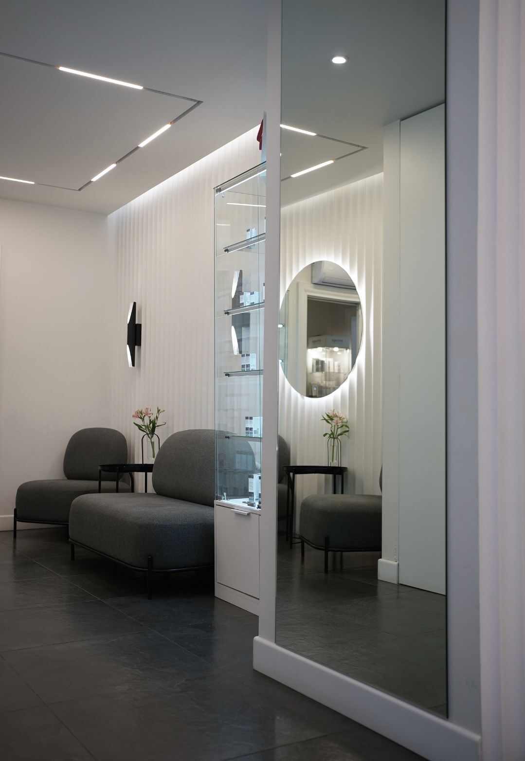 Interior de la clínica