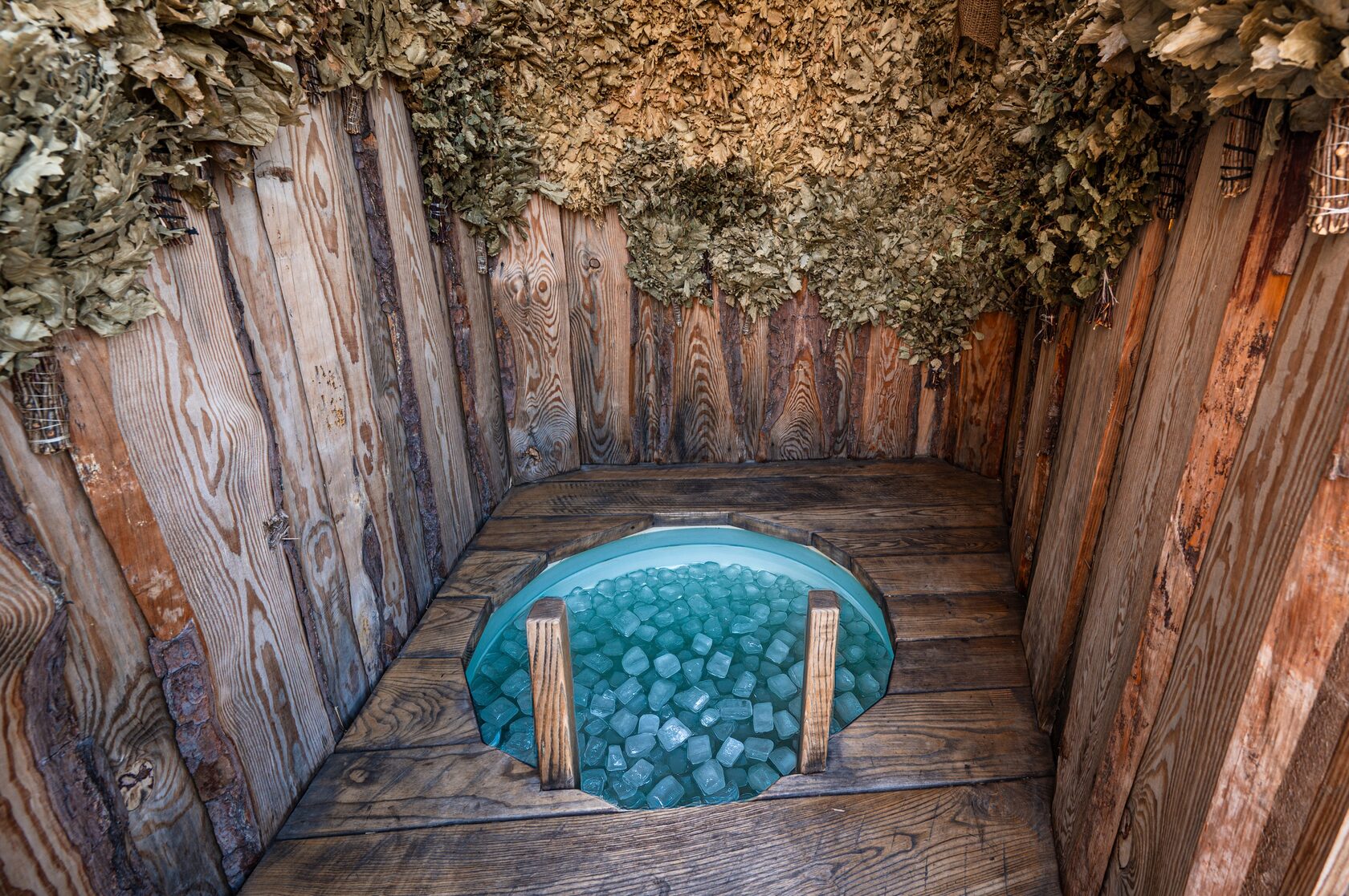 Ice-Cold Plunge Pool