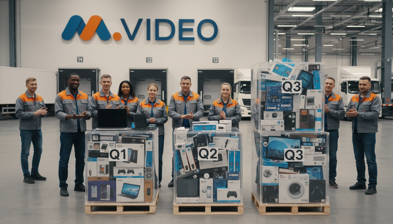 М.Видео увеличил оборот маркетплейса в 3 раза за квартал