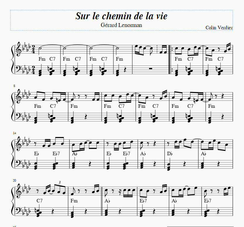 Sur le chemin de la vie