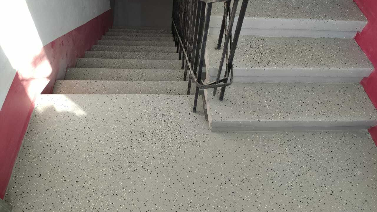 Промышленный наливной пол