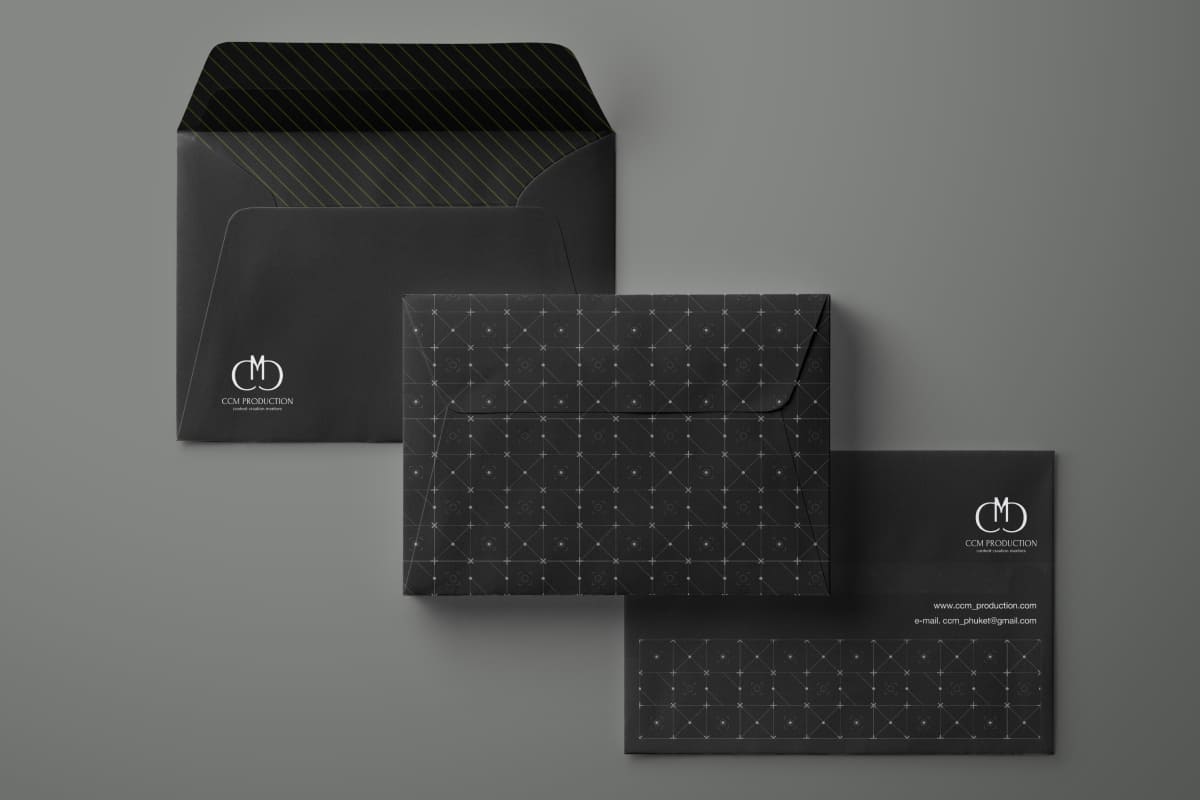 Брендинг студии CCM Production: редизайн логотипа, фирменный стиль, позиционирование