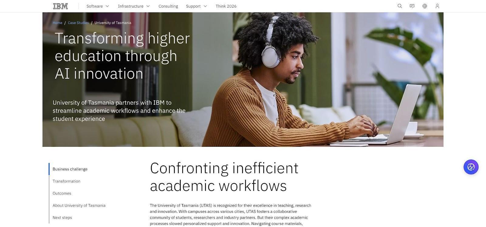 IBM Consulting: product muscle meets campus reality