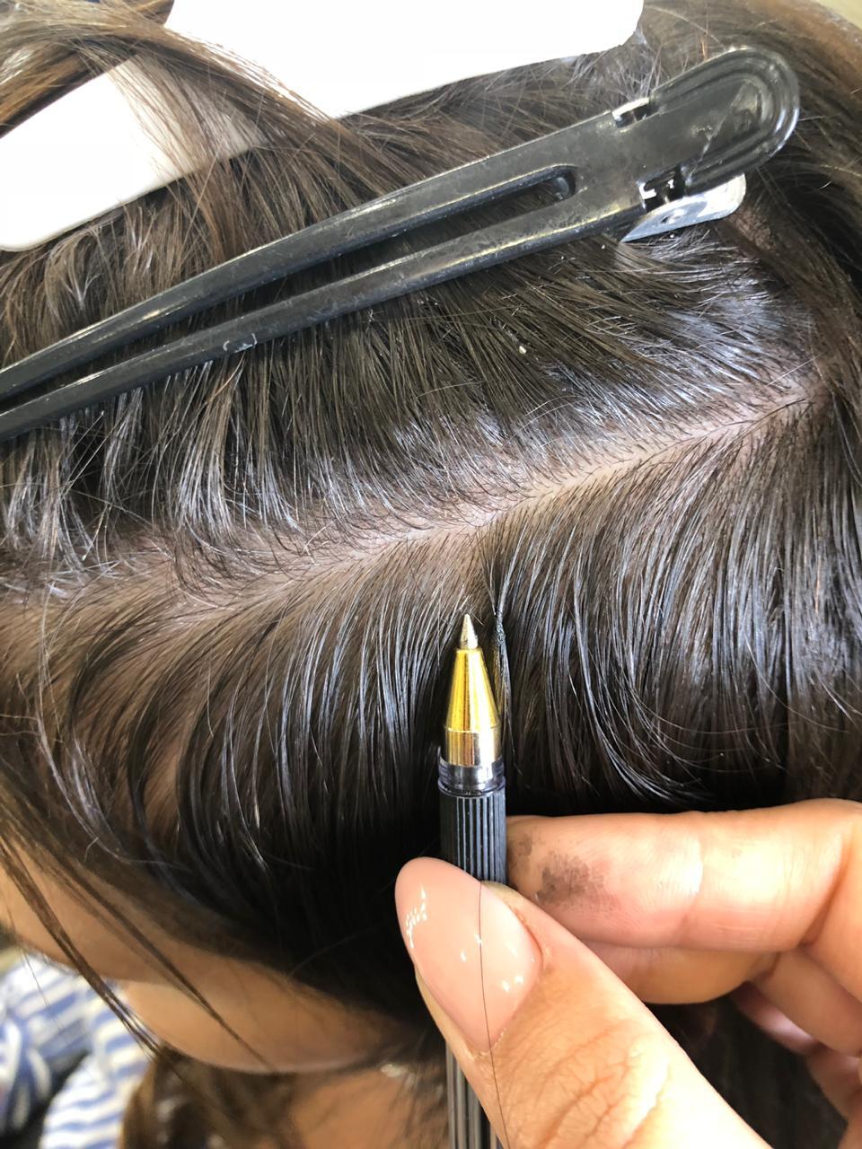 Техника наращивания волос