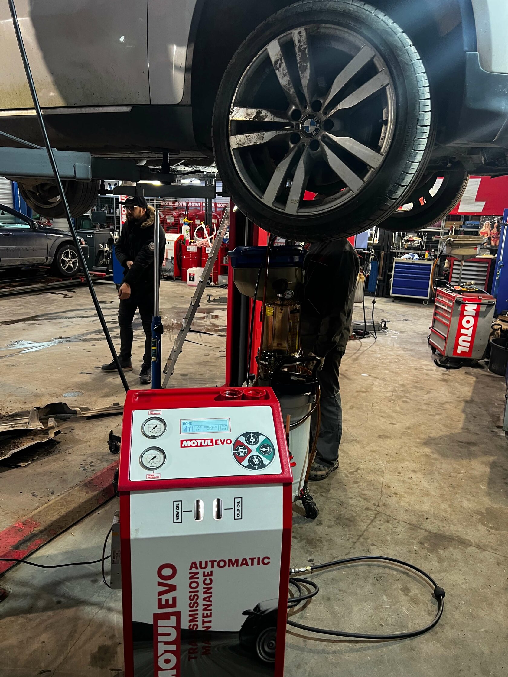 Установка Motul Evo для АКПП BMW X6 E71