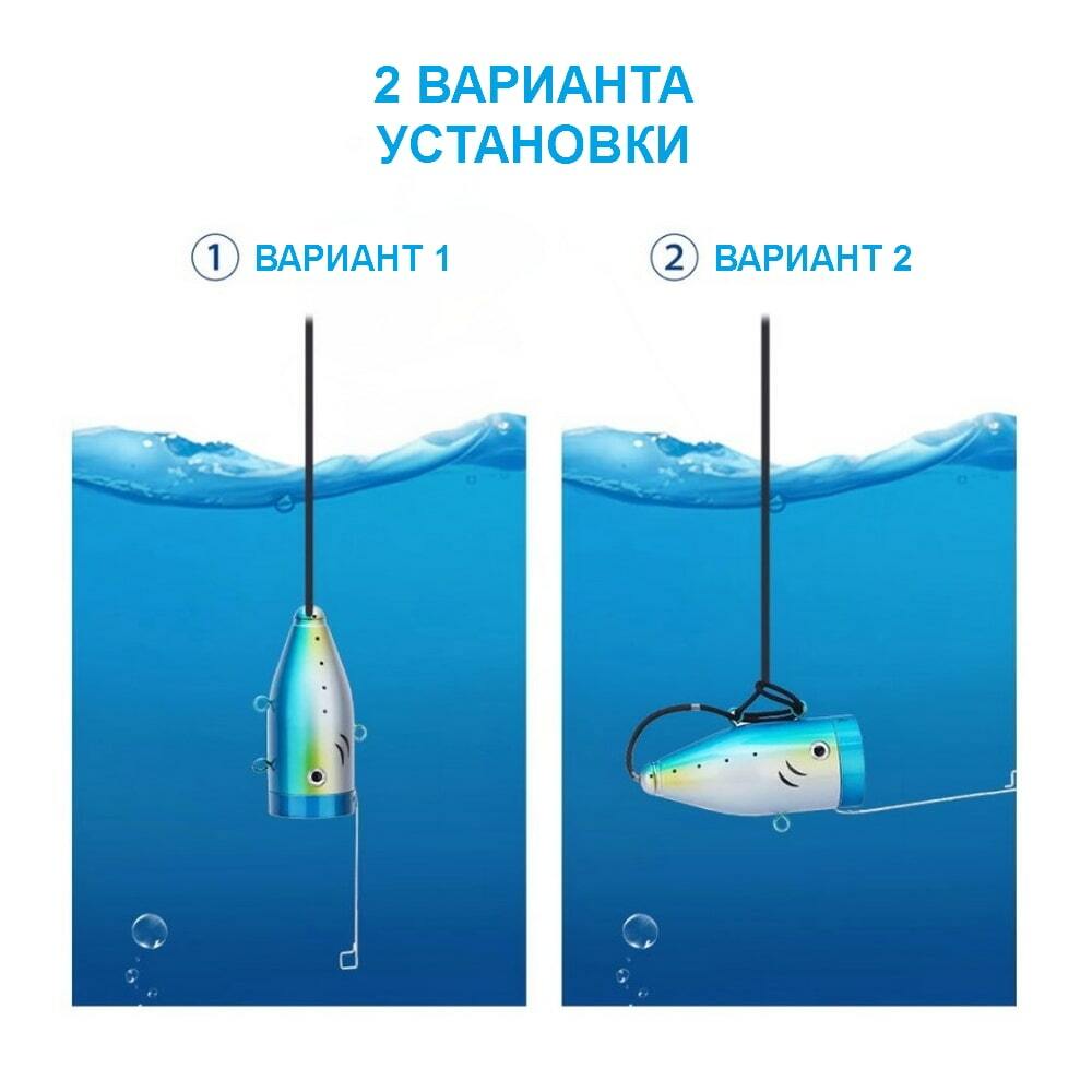 Водонепроницаемая камера для рыбалки с подключением к телефону