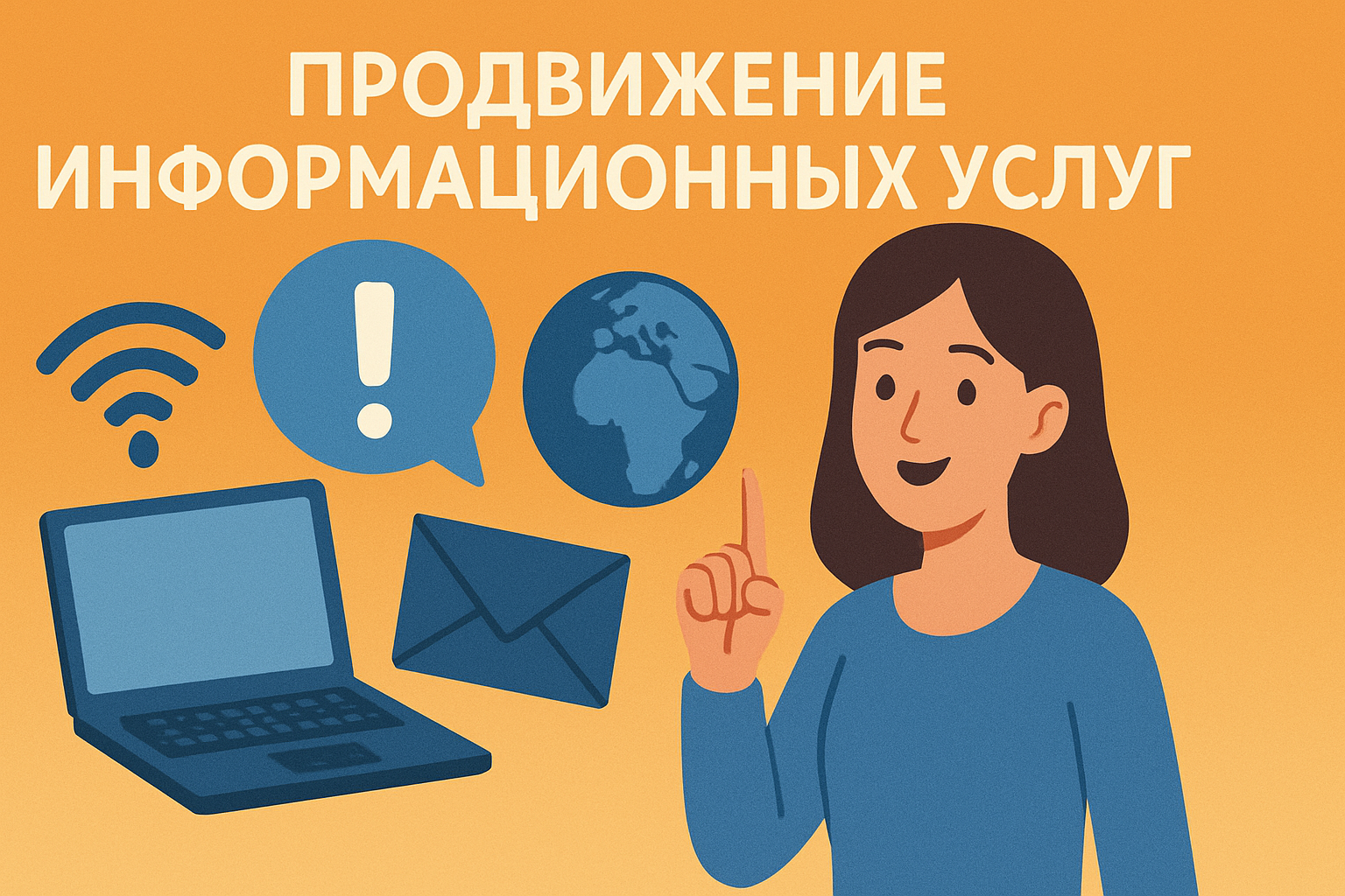 продвижение информационных услуг