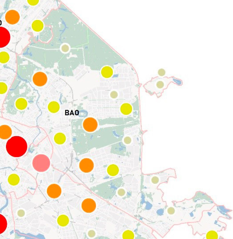 Карта шумового загрязнения москвы